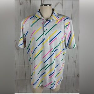 Chubbies Multicolor Striped Polo Shirt